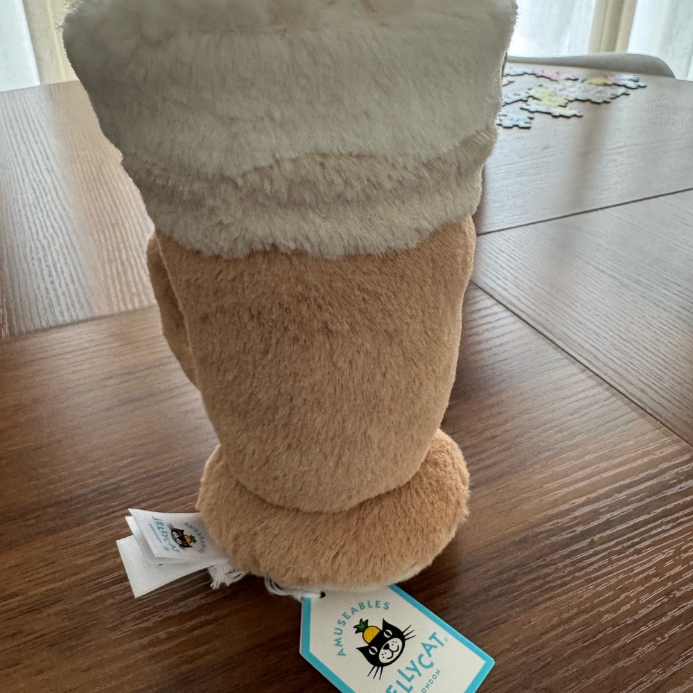 Jellycat Amusables Latte 100% Authentic - Picture 2 of 5